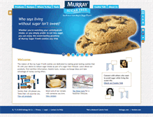 Tablet Screenshot of murraysugarfree.com